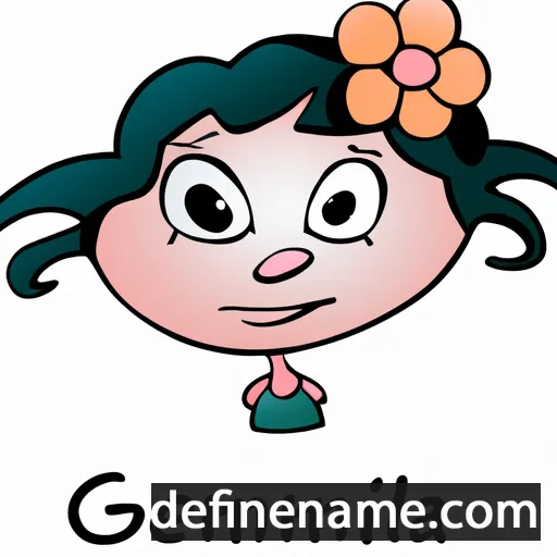 cartoon of the name Germelina