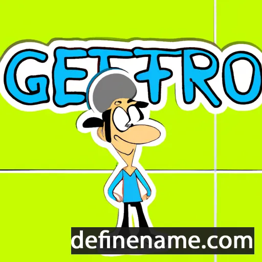 cartoon of the name Geroteo