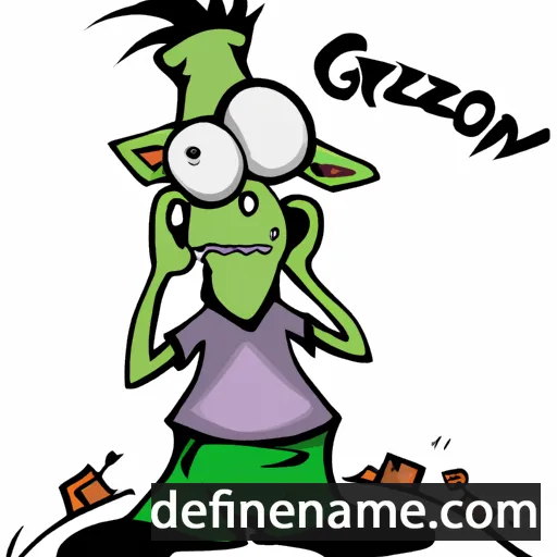 cartoon of the name Gerszom