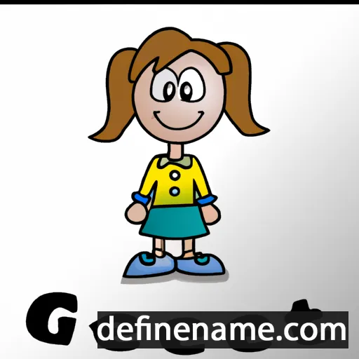 cartoon of the name Gertje