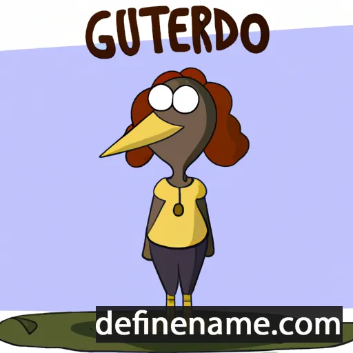 cartoon of the name Gertrudo