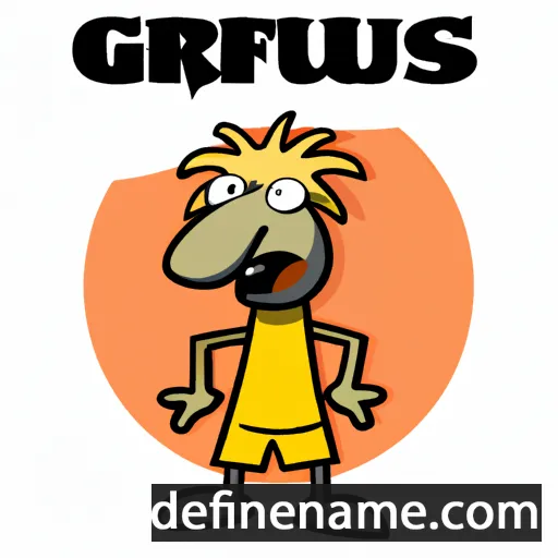 cartoon of the name Gerulfus