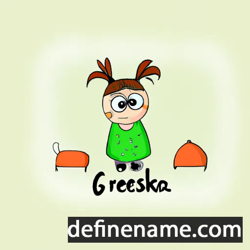 Geruška cartoon