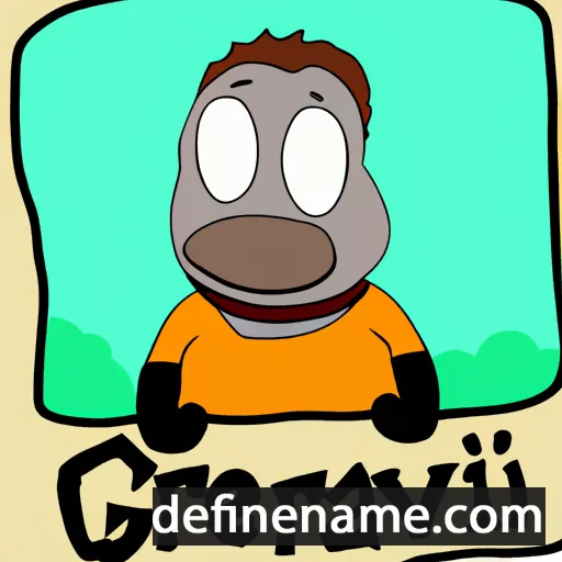 cartoon of the name Gerváz