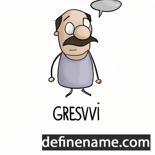 cartoon of the name Gervasi