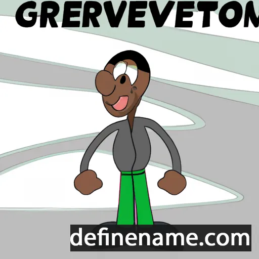 cartoon of the name Gervonta