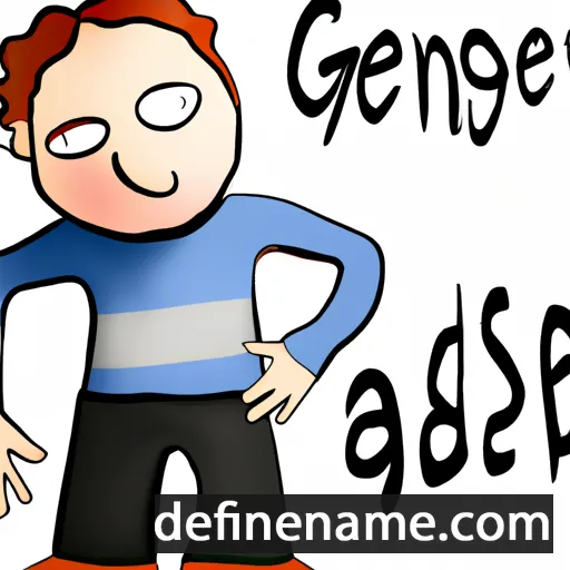 Gesander cartoon