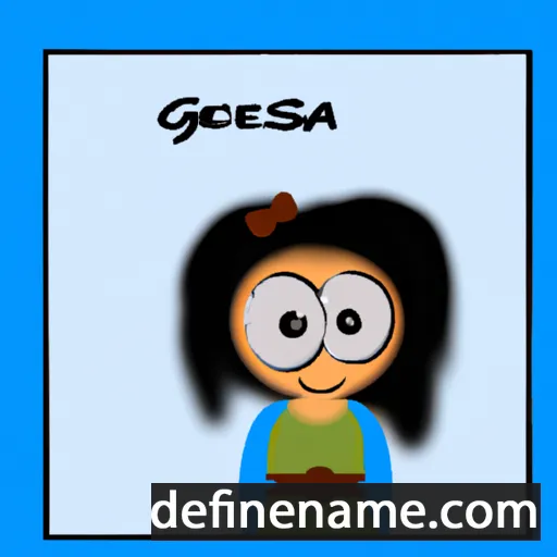 Gessyka cartoon