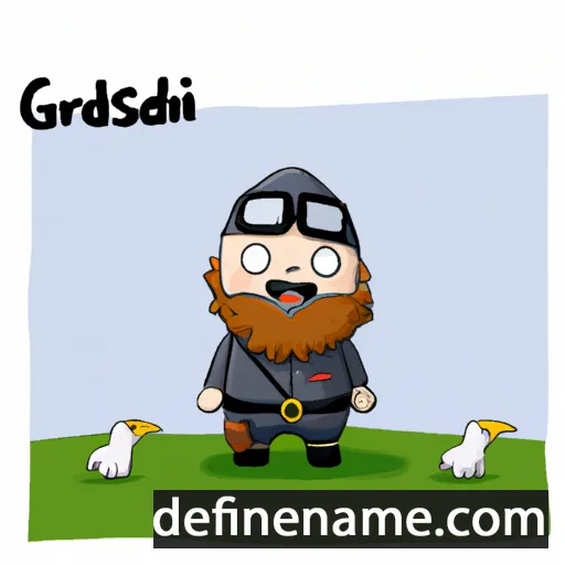 Gestheiður cartoon