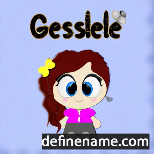 cartoon of the name Gesybelle