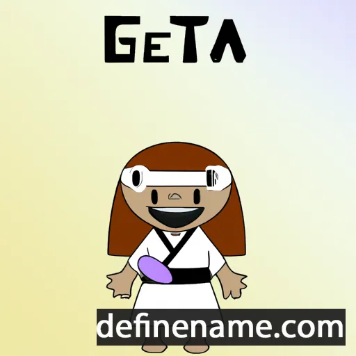 cartoon of the name Geta