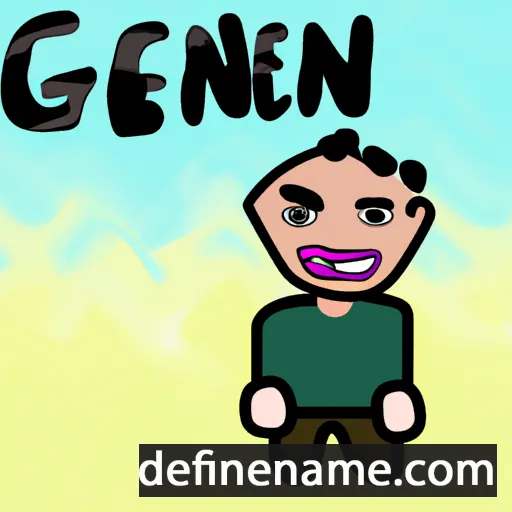 cartoon of the name Getaneh