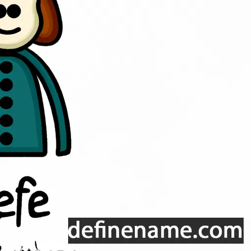 cartoon of the name Gethne