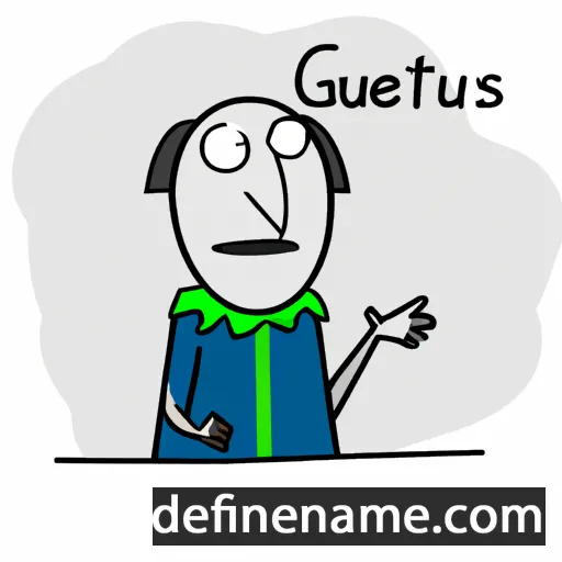 cartoon of the name Getulius