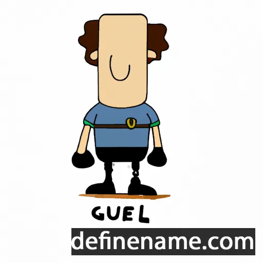 cartoon of the name Geuel