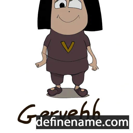 cartoon of the name Gevheri