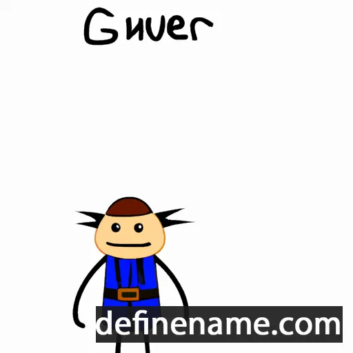 cartoon of the name Gewher