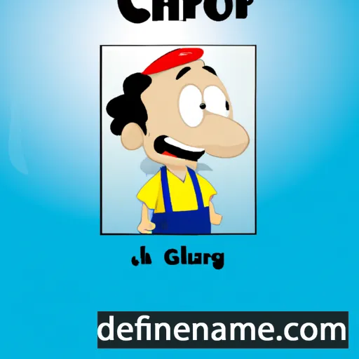 cartoon of the name Ghafour