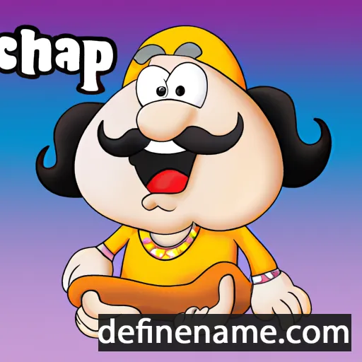 cartoon of the name Ghappar