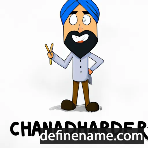 cartoon of the name Gharwinder