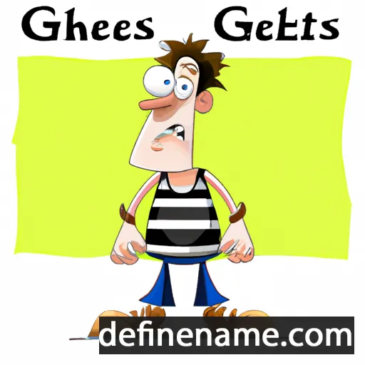 cartoon of the name Ghetsis