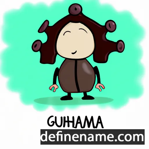 cartoon of the name Ghjacumina