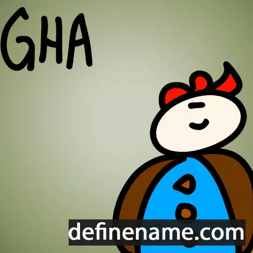 Ghjacuminetta cartoon