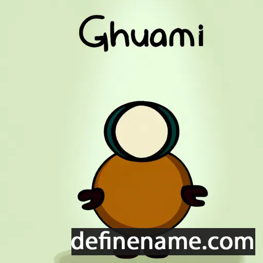 Ghjacumu cartoon