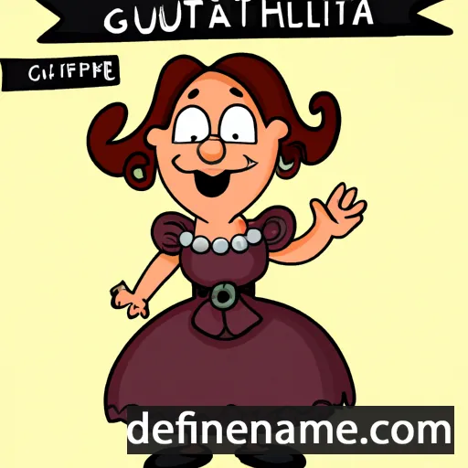 cartoon of the name Ghjulietta