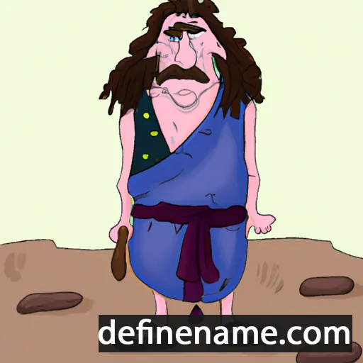 Ghjuvan'Paulu cartoon