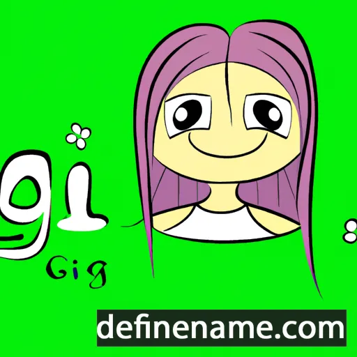 Gígí cartoon