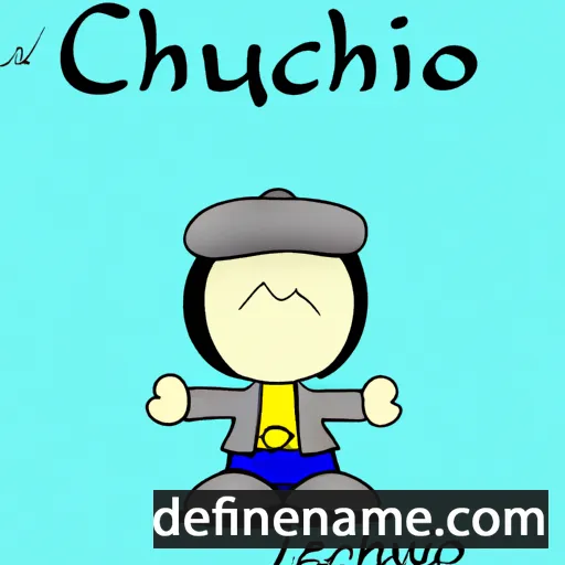 cartoon of the name Giacchinu