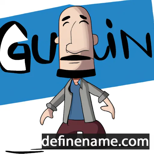 cartoon of the name Giacun