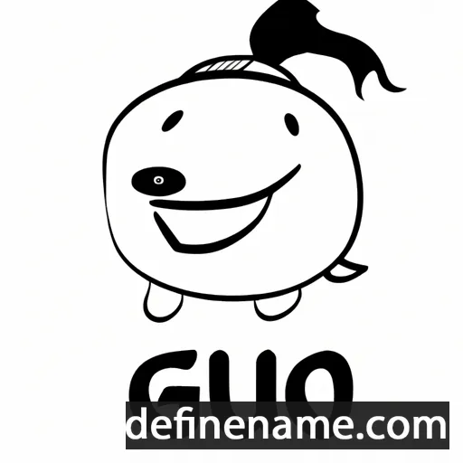 cartoon of the name Giagu