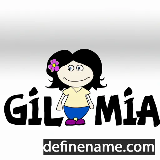 cartoon of the name Giammilla