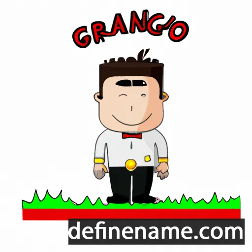 cartoon of the name Gianfranca