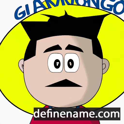 cartoon of the name Giangiacomo