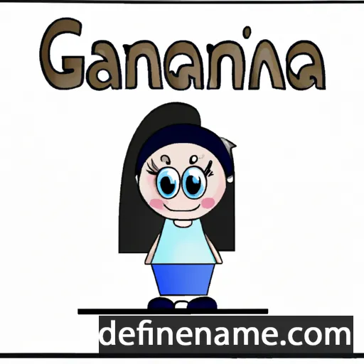 Giannica cartoon