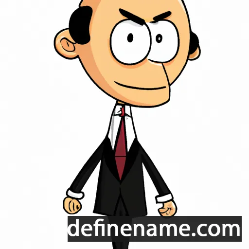 cartoon of the name Gianpietro