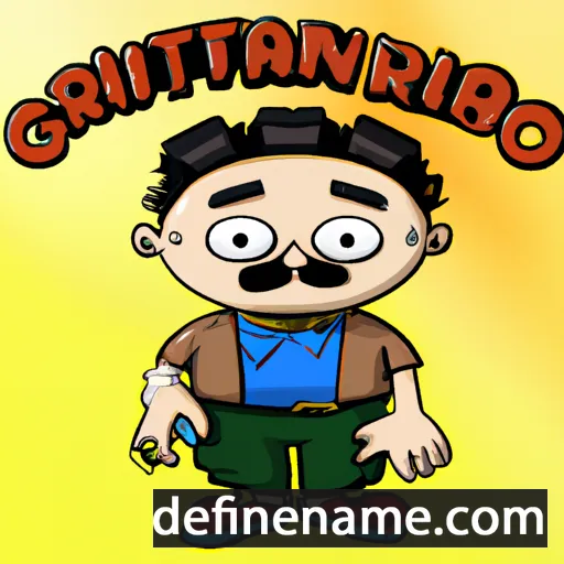 cartoon of the name Gianroberto