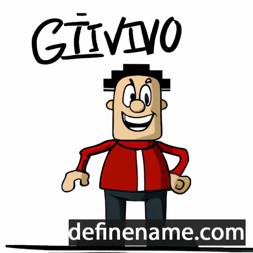 cartoon of the name Gianvito