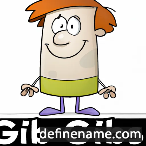 cartoon of the name Gibbs