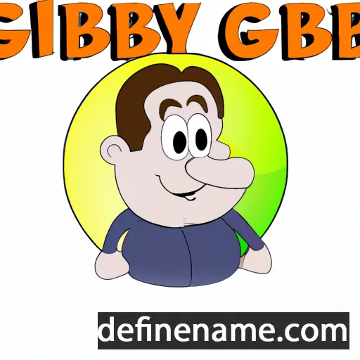 cartoon of the name Gibby