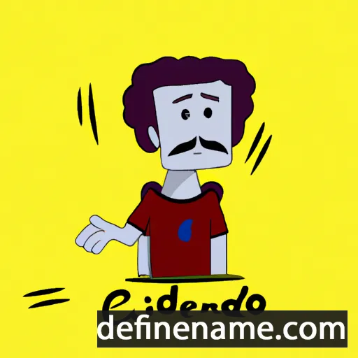 cartoon of the name Gideão