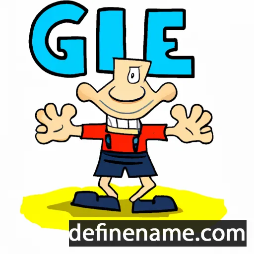 cartoon of the name Giel