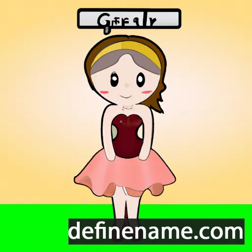 cartoon of the name Gieselle