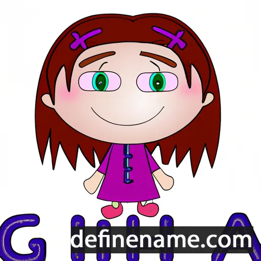 cartoon of the name Gigha