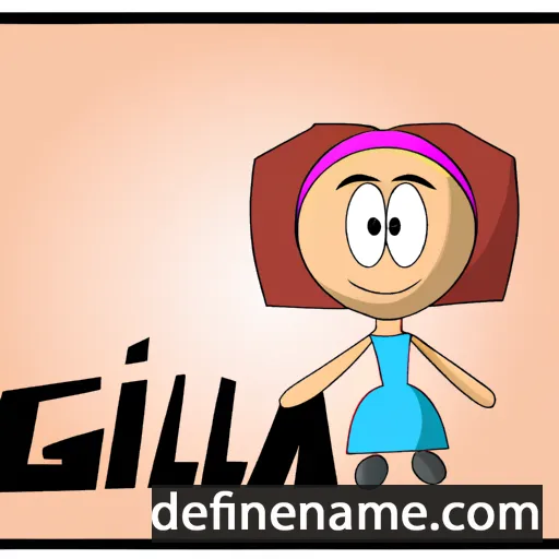 Gigia cartoon