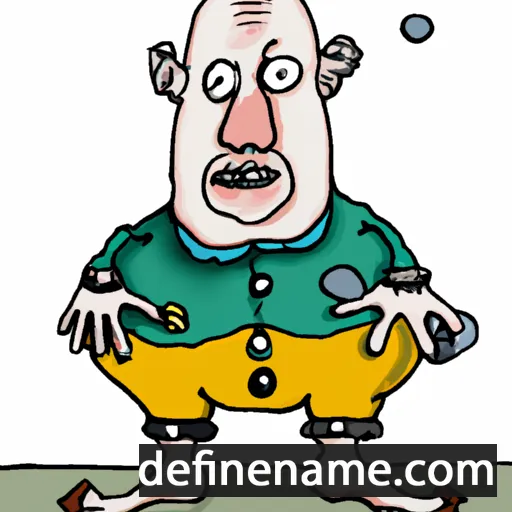 cartoon of the name Gijsbertus