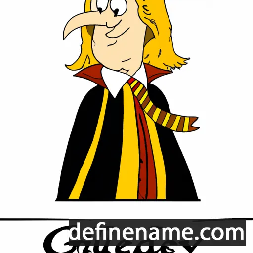 cartoon of the name Gilderoy